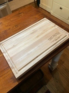 Tres Pastos Logo Cutting Board