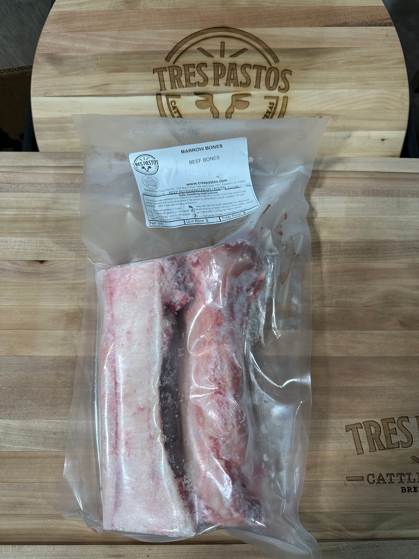 100% Wagyu - Canoe Cut Marrow Bones