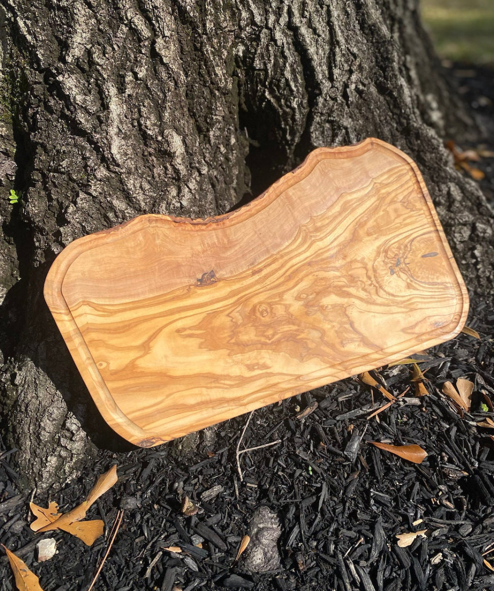 Custom Olive Wood Cutting Boards w/ Juice Groove
