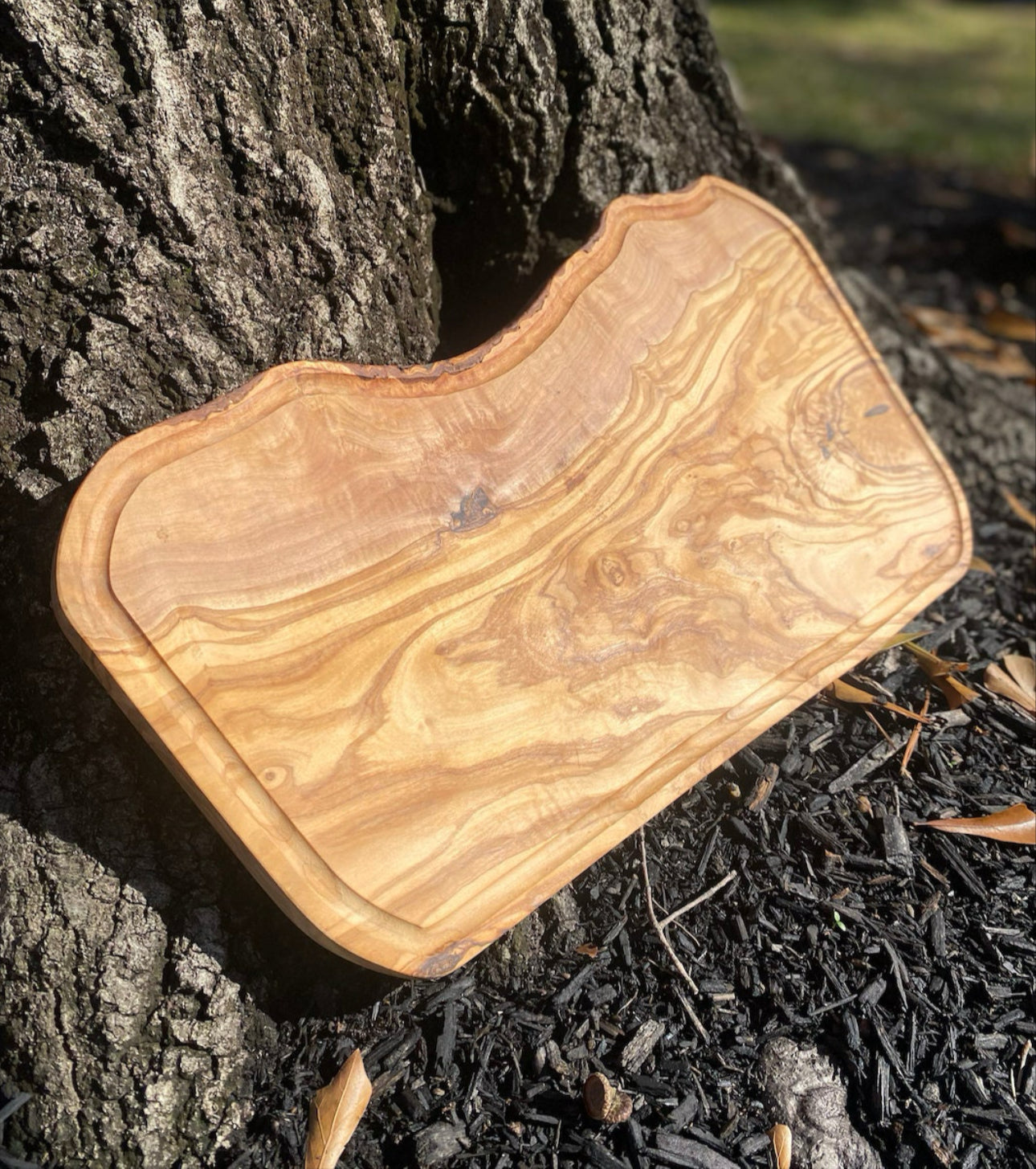 Custom Olive Wood Cutting Boards w/ Juice Groove