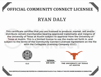 Texas Longhorns Texas Serving Tray