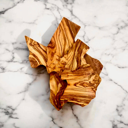 Texas Olive Wood Cutting Board