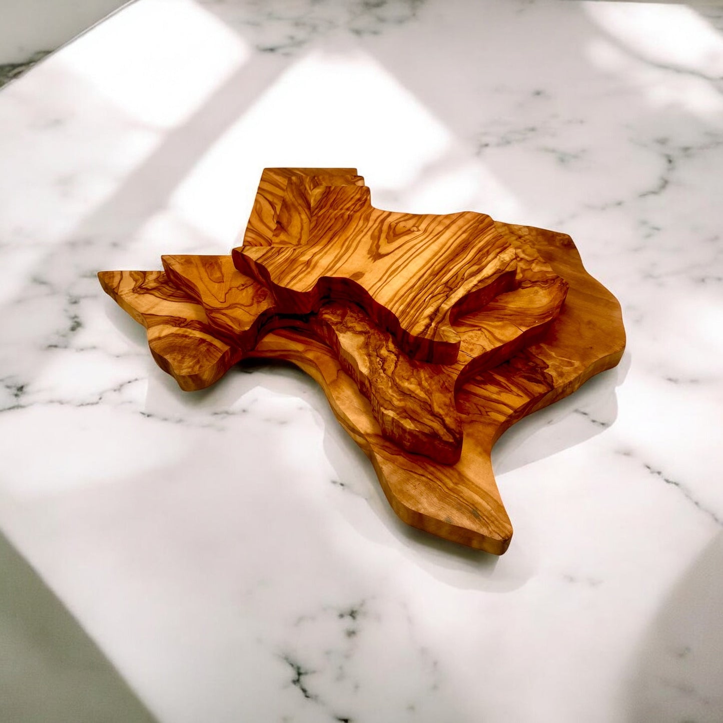 Texas Olive Wood Cutting Board