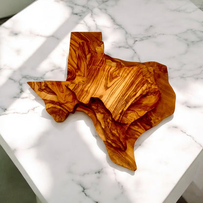Texas Olive Wood Cutting Board