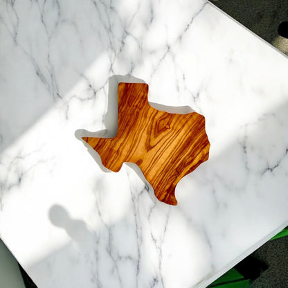 Texas Olive Wood Cutting Board