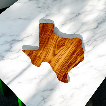 Texas Olive Wood Cutting Board