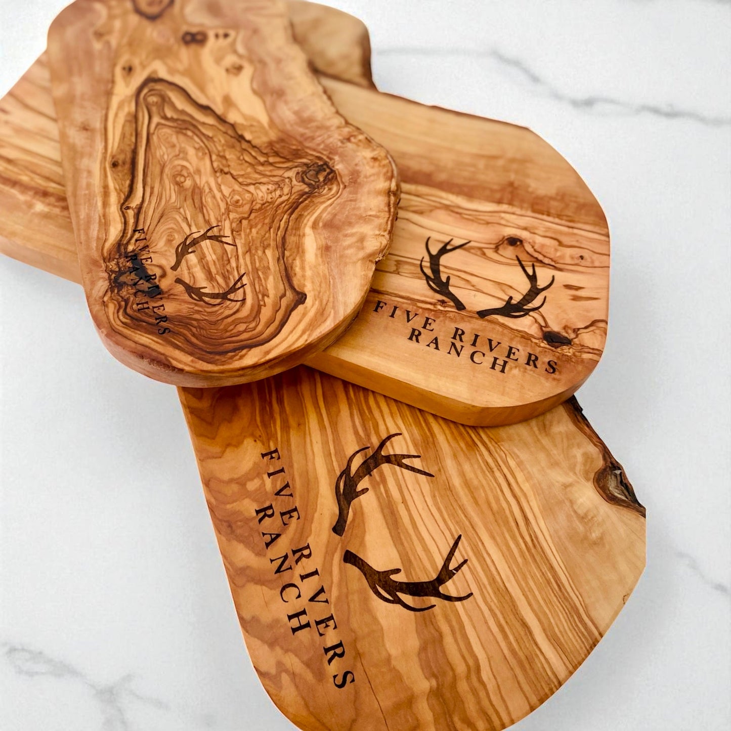 Custom Olive Wood Cutting Boards