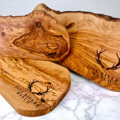 Custom Olive Wood Cutting Boards