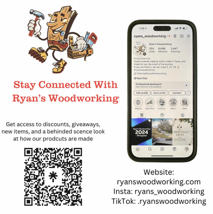 Texas Olive Wood Cutting Board