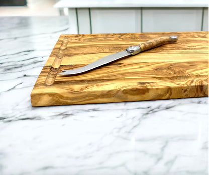 Olive Wood Rectangle Cutting Board - 16 inch