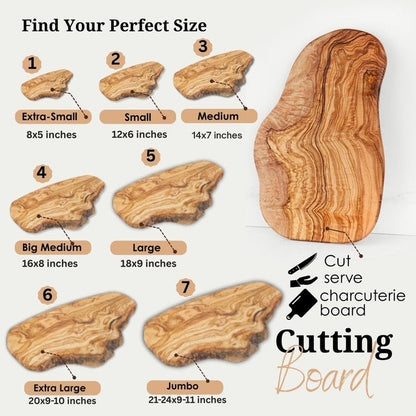 Custom Olive Wood Cutting Boards